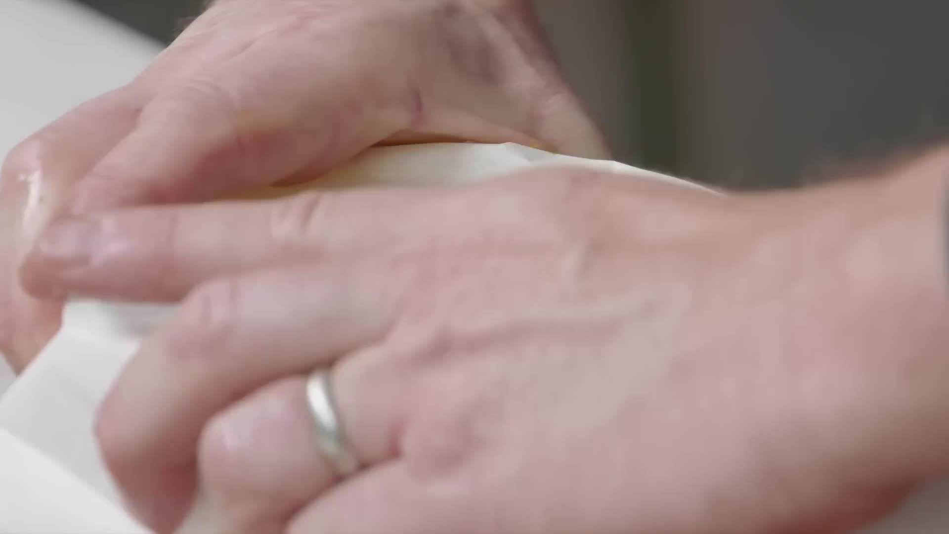 Adding a spoonful of jam or syrup to the batter