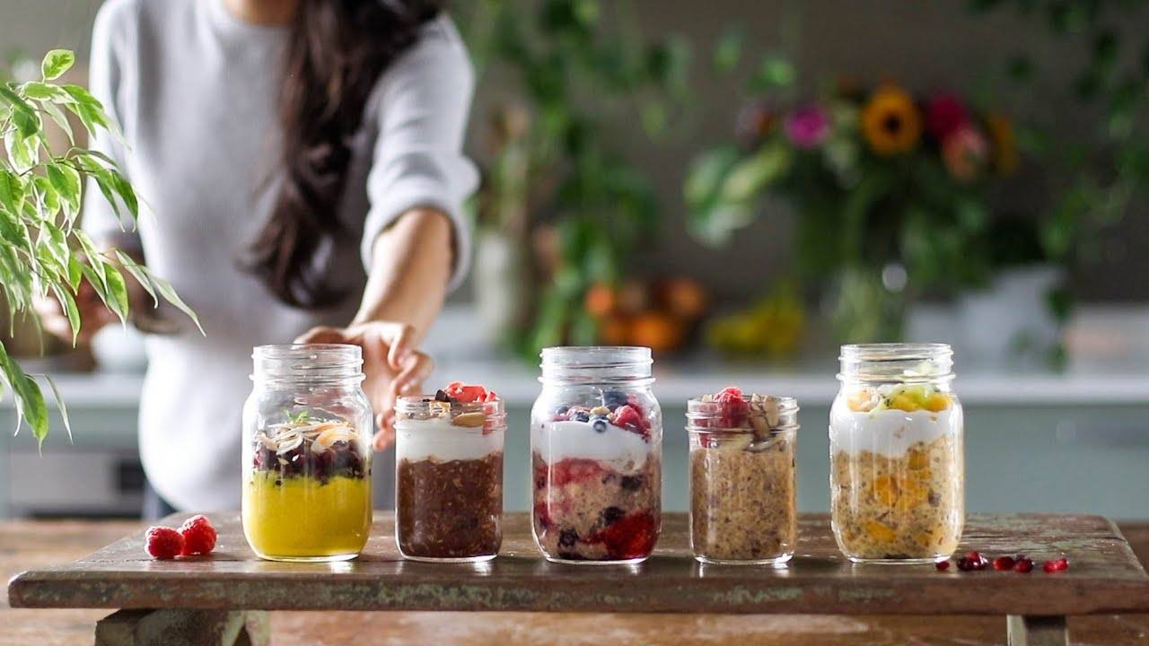 Healthy Overnight Oats: 5 Ways to Start Your Day Right