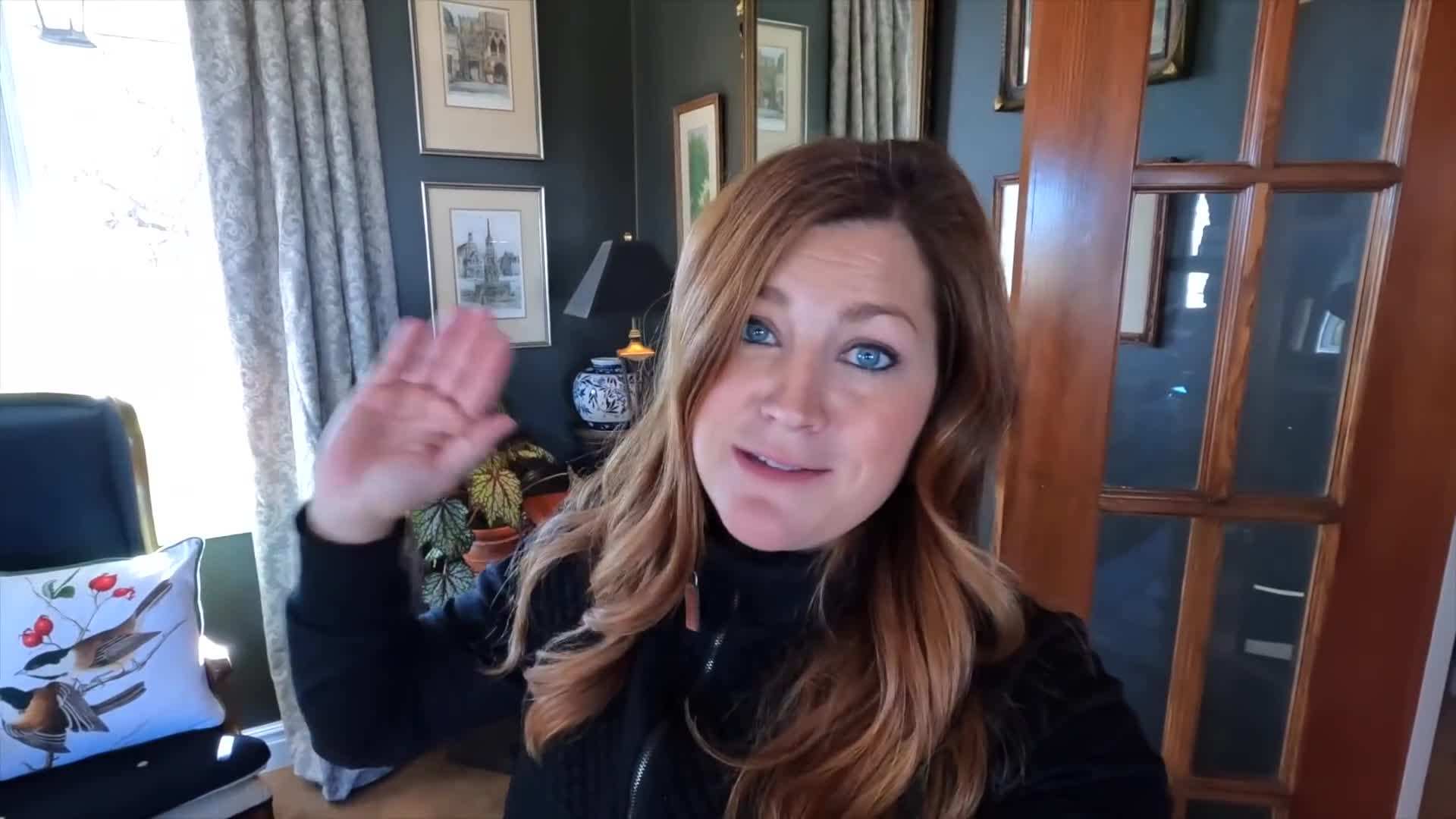 Mixing Vintage Mirrors for Visual Interest