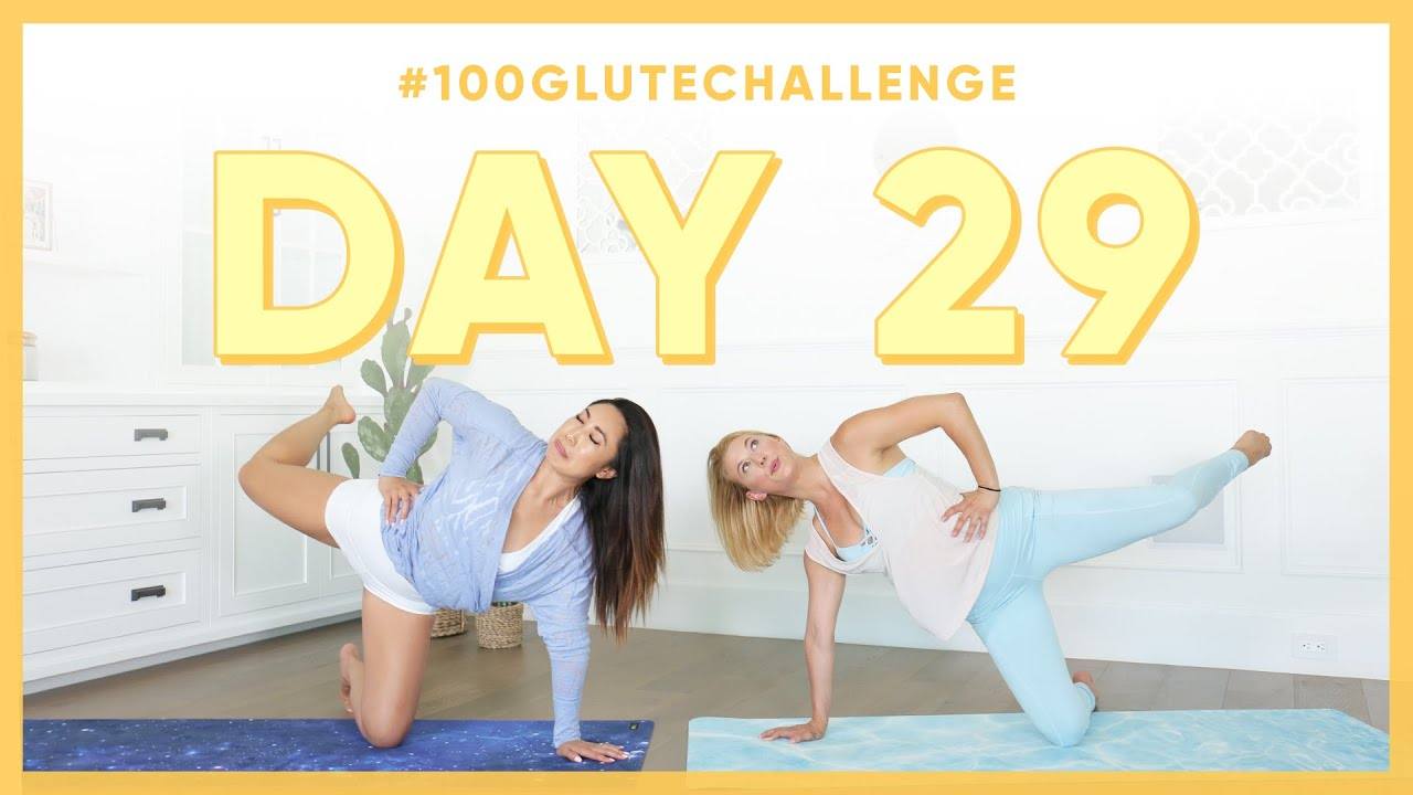 Day 29: Kneeling Attitude Lifts! | 100 Glute Challenge with Lauren Froderman