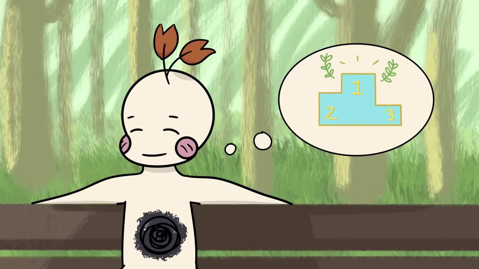 Illustration of a user fake friend