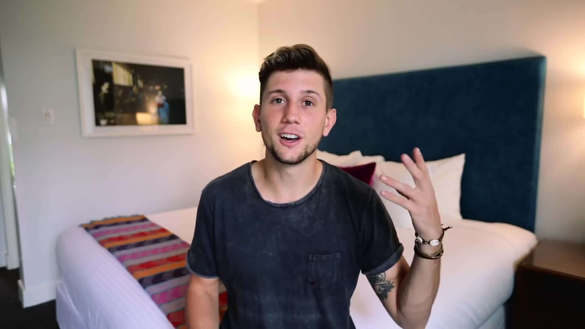 Enjoying the beautiful sunset at English Bay