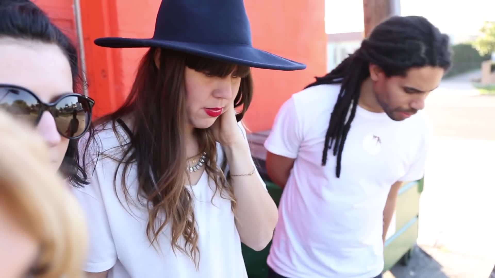 Close-up of team member carefully following assembly instructions