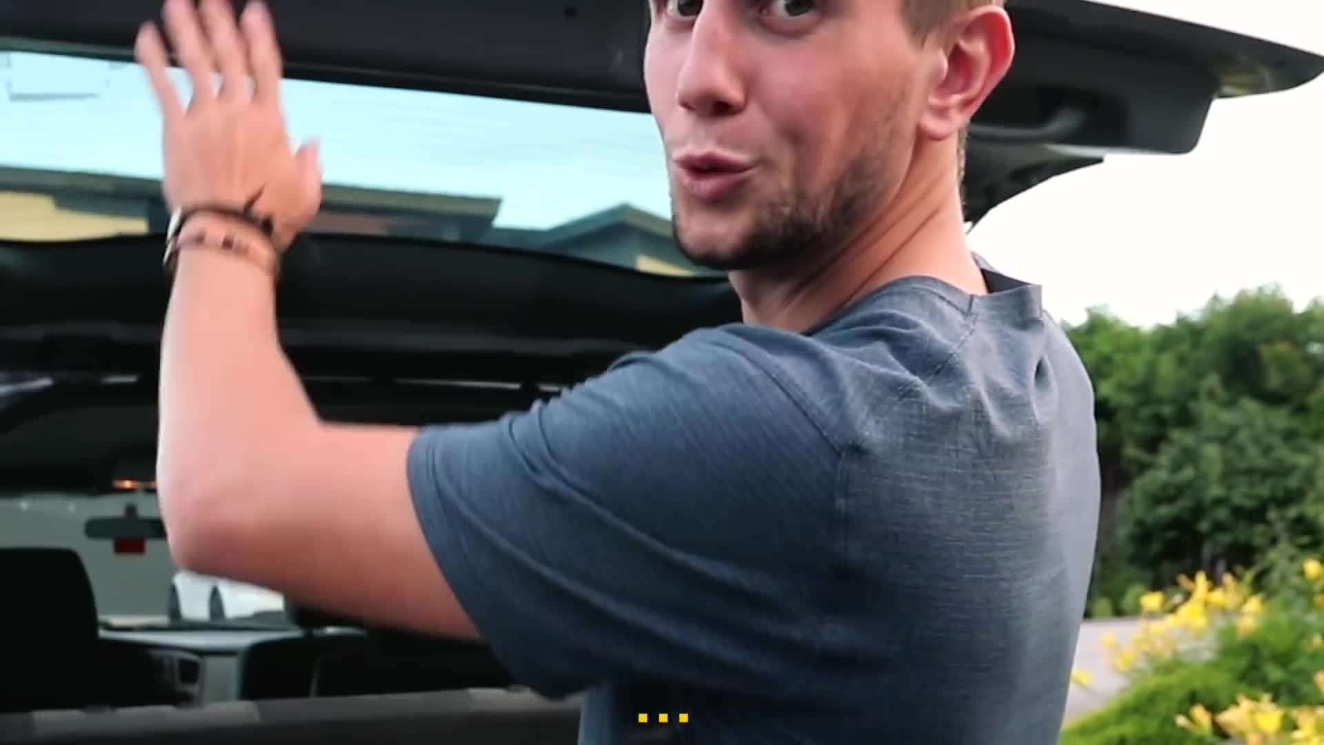 Enjoying the view from the top of Grouse Mountain