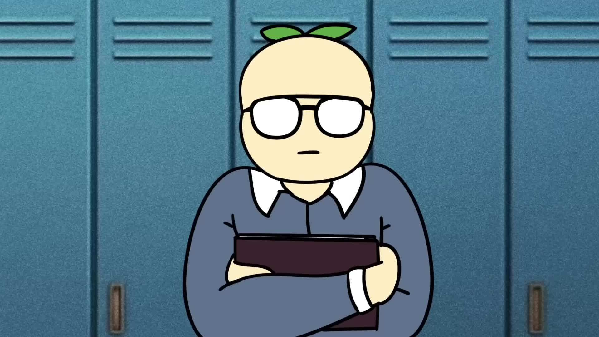 Visualization of a person practicing positive affirmations