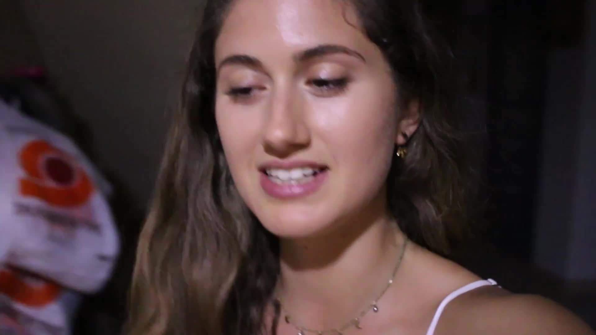 Displaying images of clothing made from sustainable materials