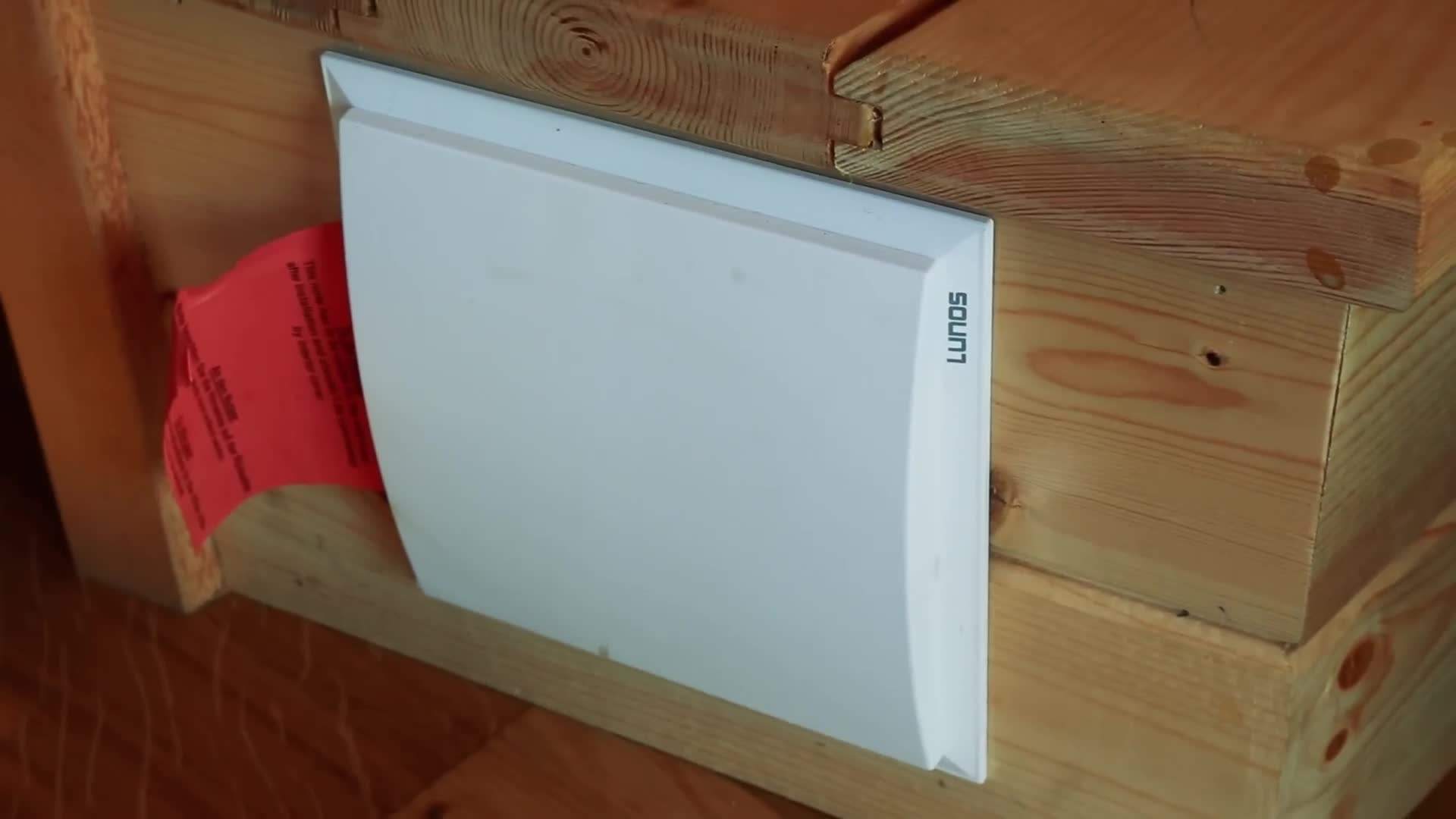 Solar panels on the roof for sustainable energy