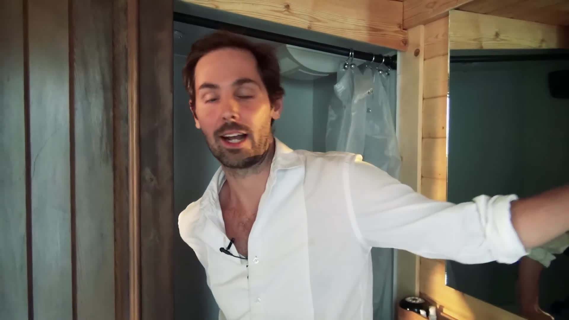 A cozy sleeping loft for the child