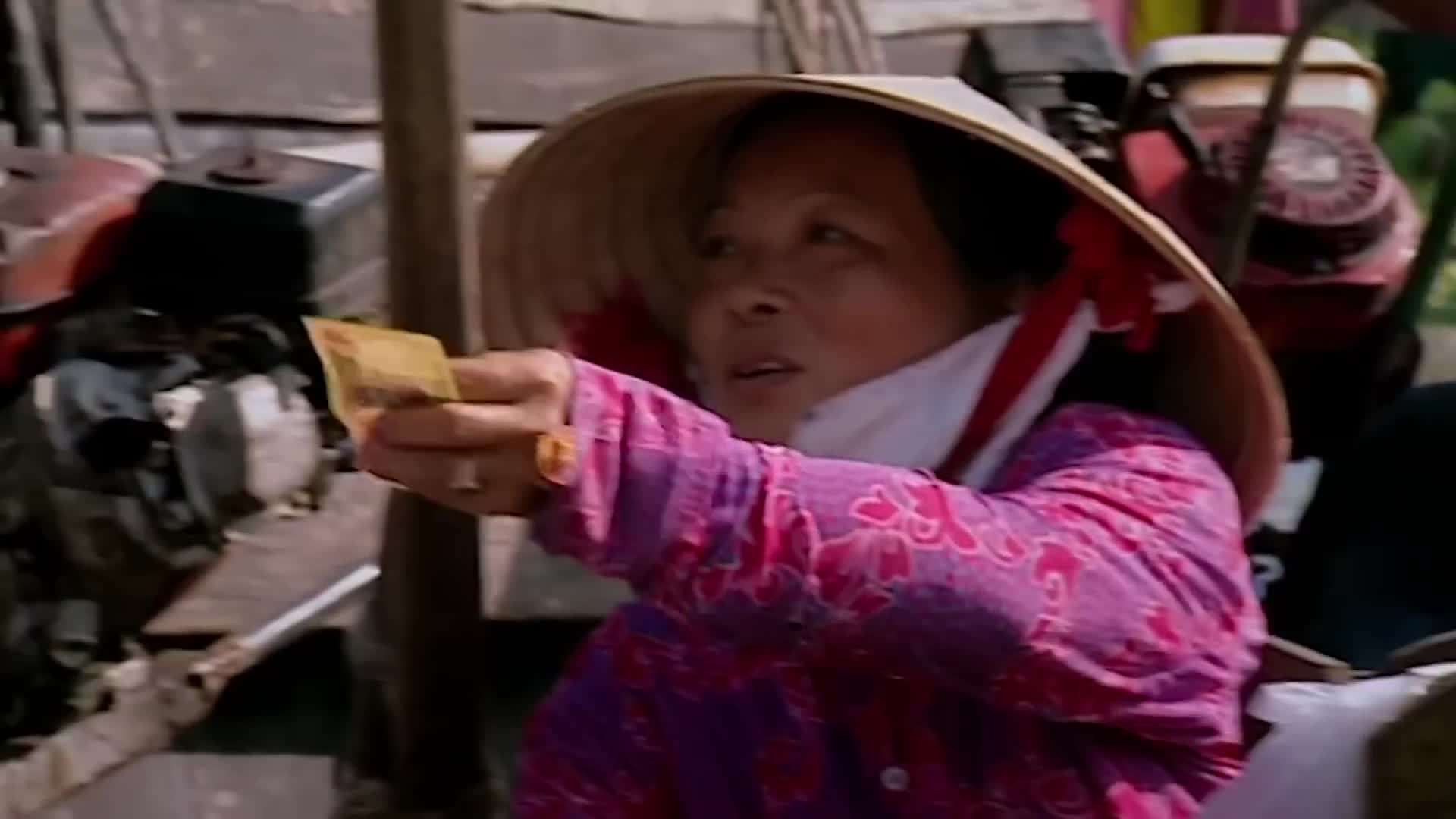 Preparing fresh ingredients for a Vietnamese recipe