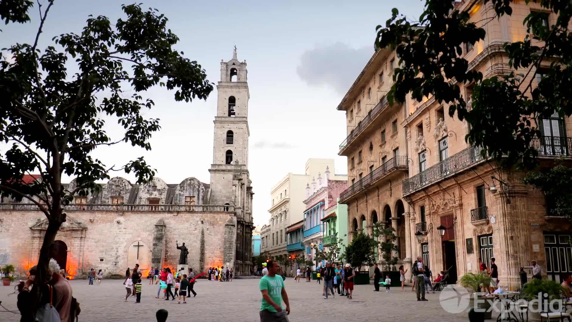 Colorful buildings of Old Havana