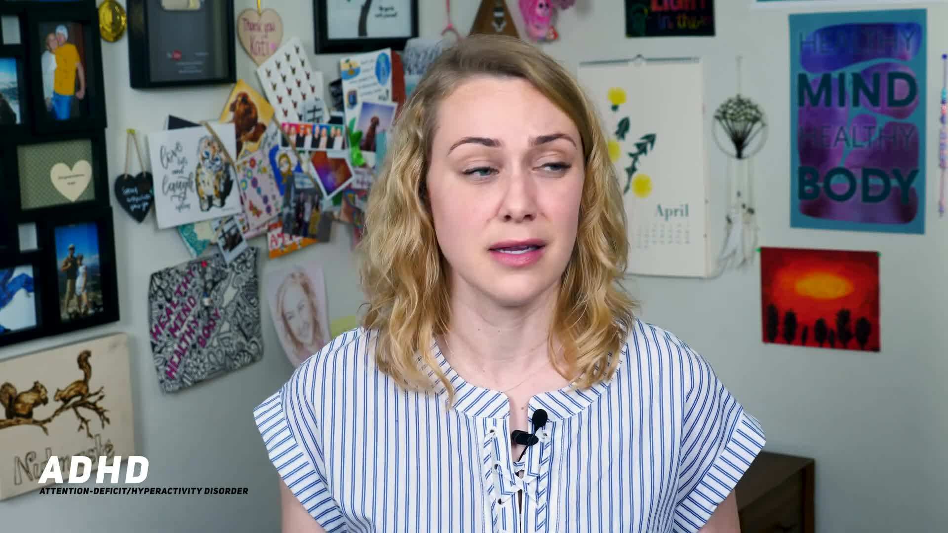 Visual representation of coping strategies used by adults with ADHD