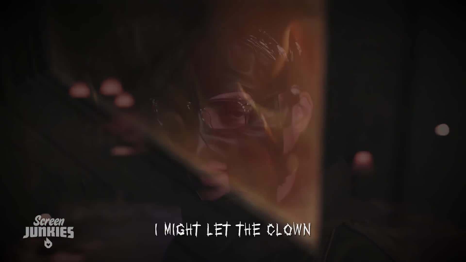 Screenshot of subtitle mentioning 'The Batman' keyword