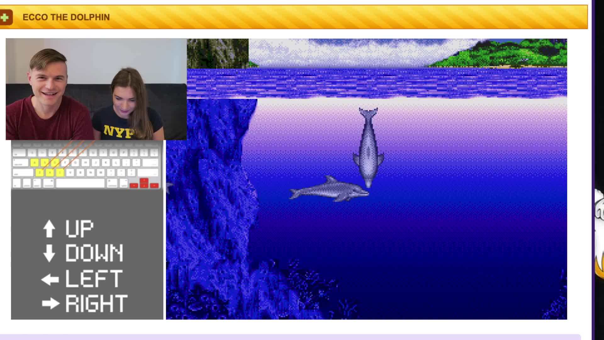 Ecco the Dolphin Gameplay