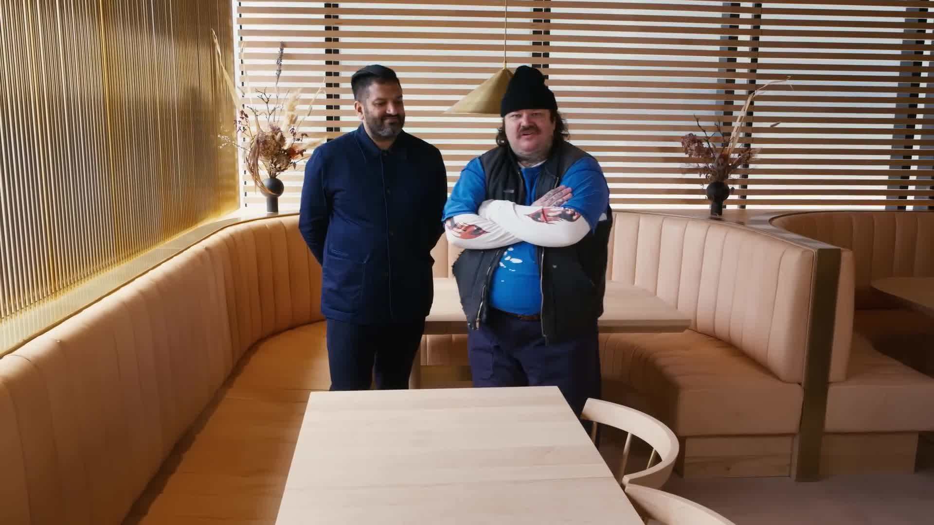 Open kitchen at Prime Seafood Palace