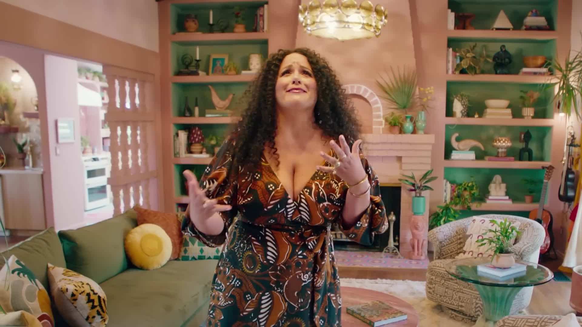 Justina Blakeney's dining area - Playful patterns