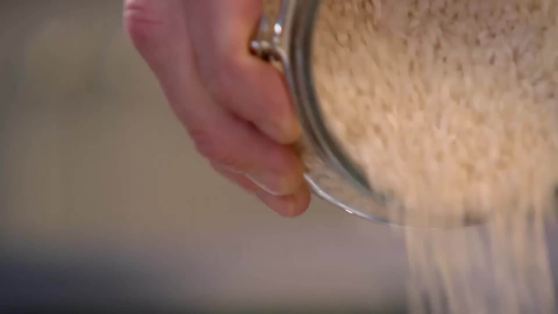 A close-up shot of a mouthwatering vegetarian shepherd's pie