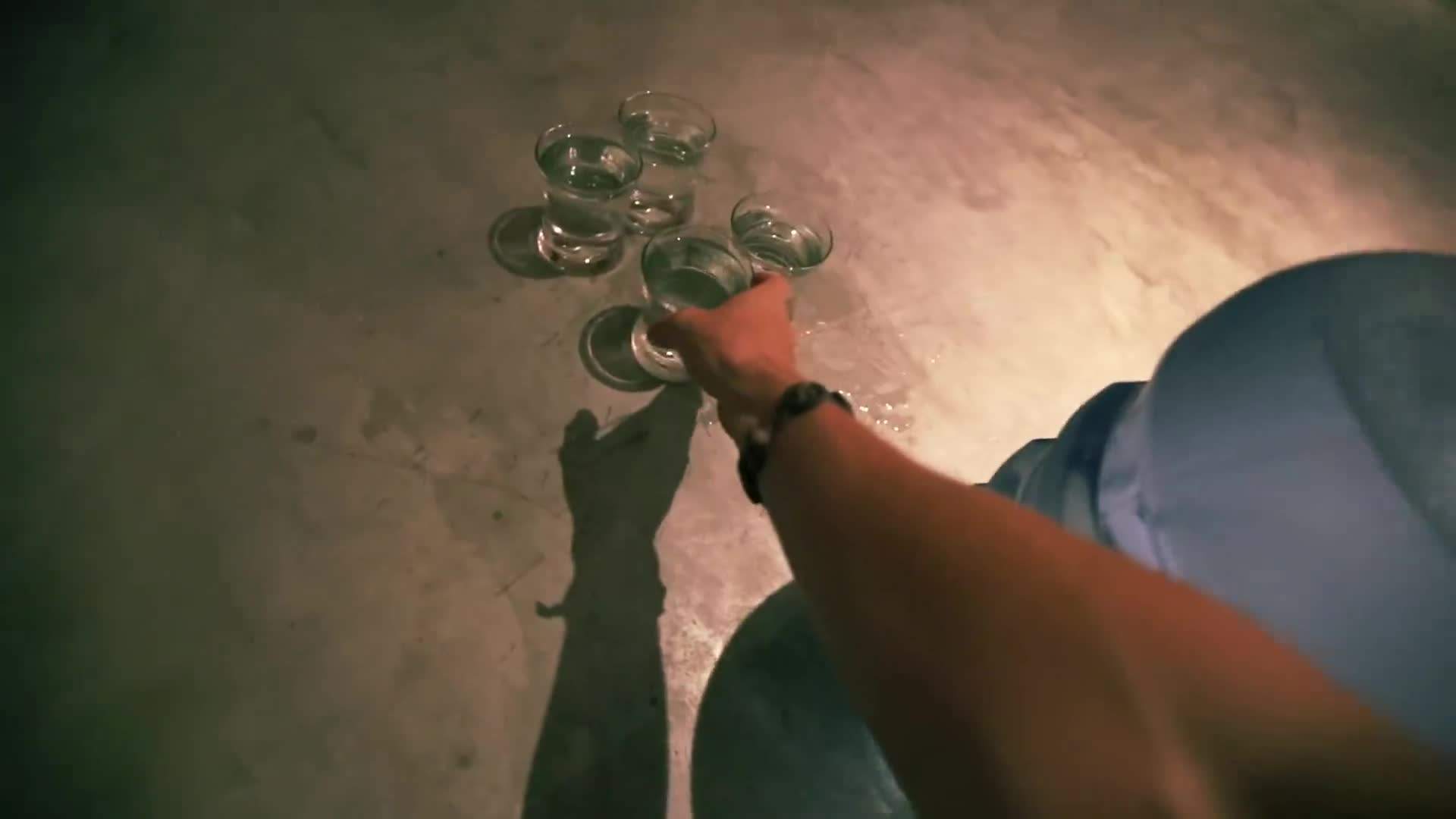 Sliding Down Natural Rock Slides