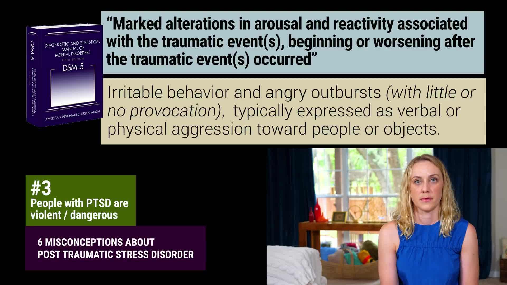 Image representing persistent, distressing flashbacks