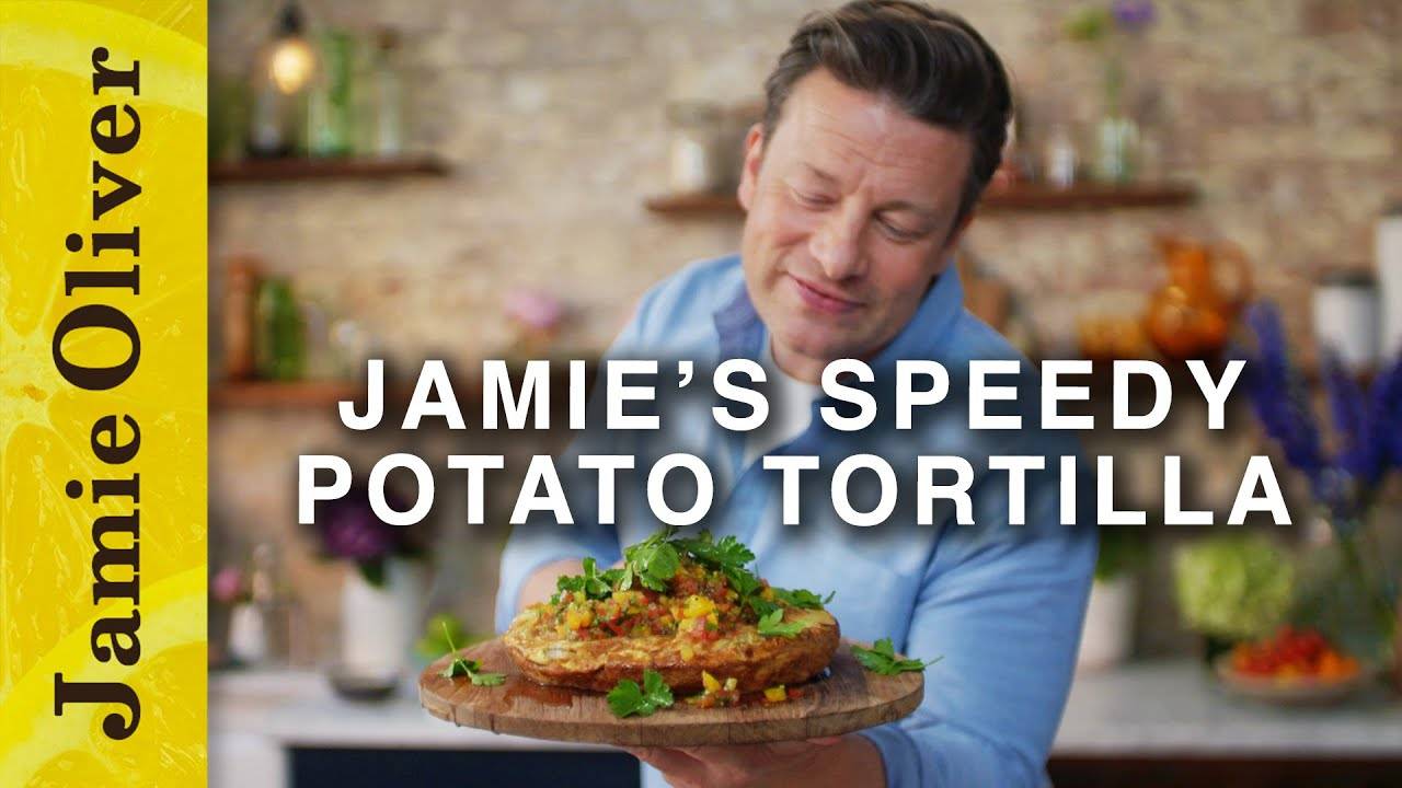 A Speedy and Budget-Friendly Dinner: Jamie's Speedy Potato Tortilla