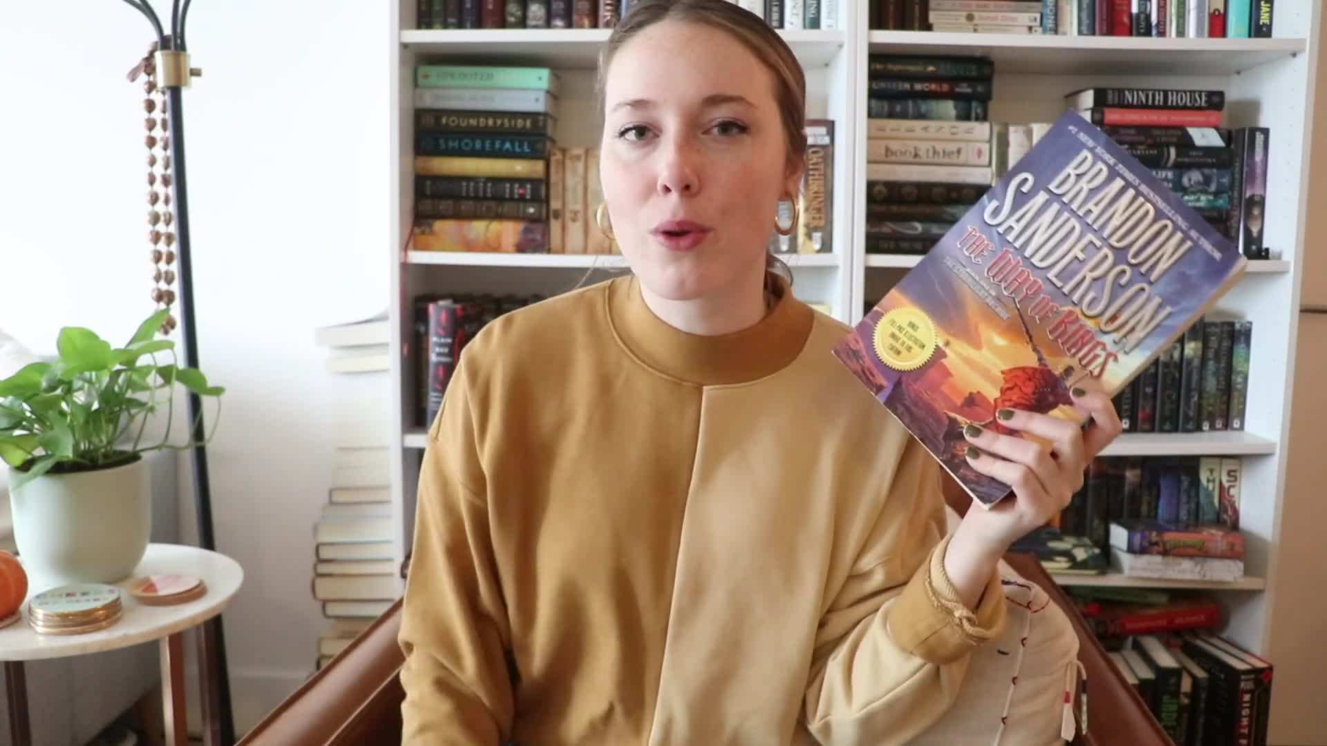 A stack of books representing my November TBR list