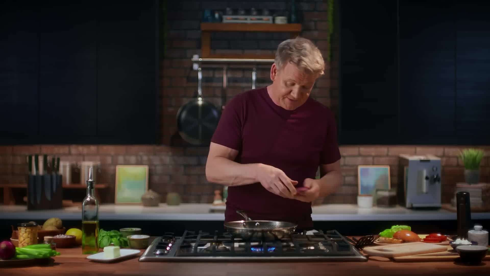 Homemade burger buns