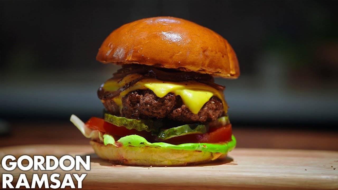 Gordon Ramsay's All American Burger Recipe: Perfect for 4th of July!