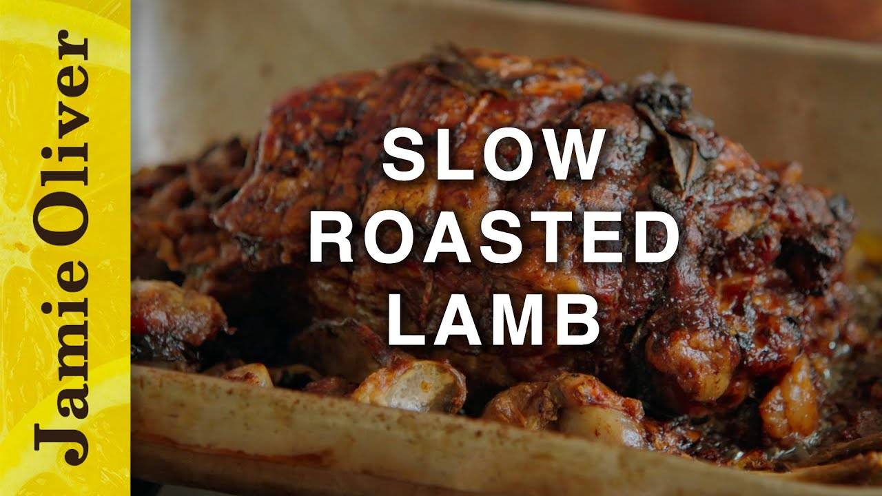 Slow Roasted Lamb - A Flavorful Recipe from Jamie Oliver