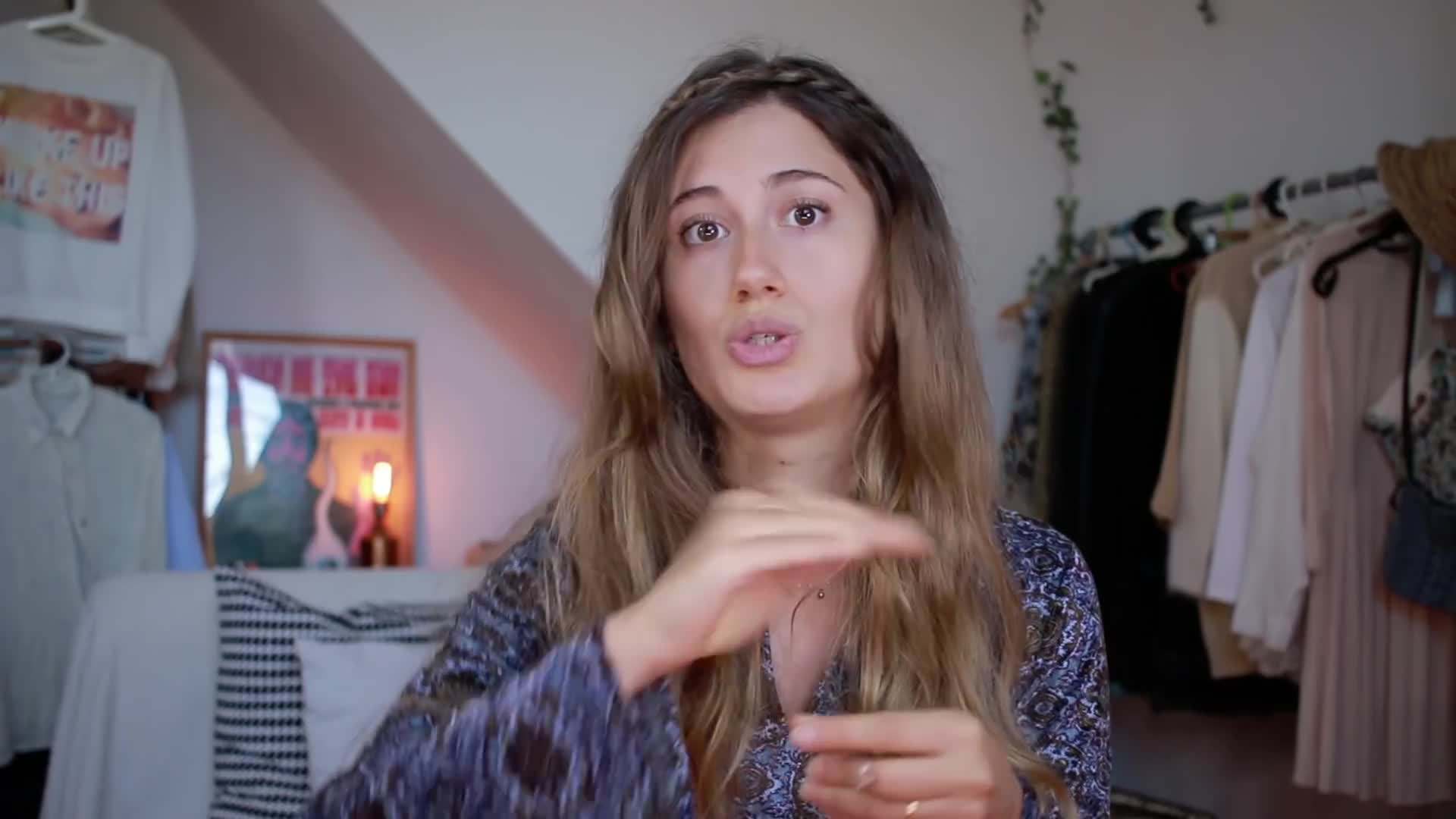 Applying moisturizer