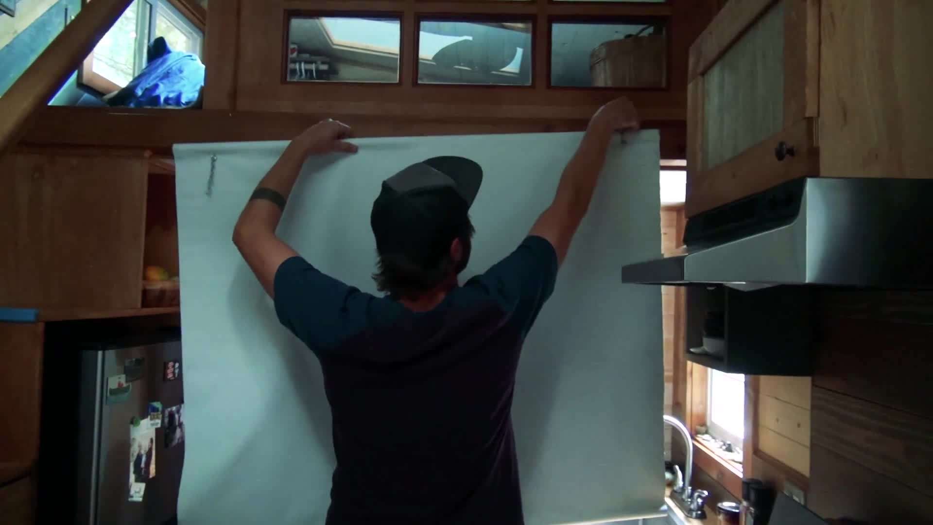 Embracing a minimalist lifestyle in a tiny house