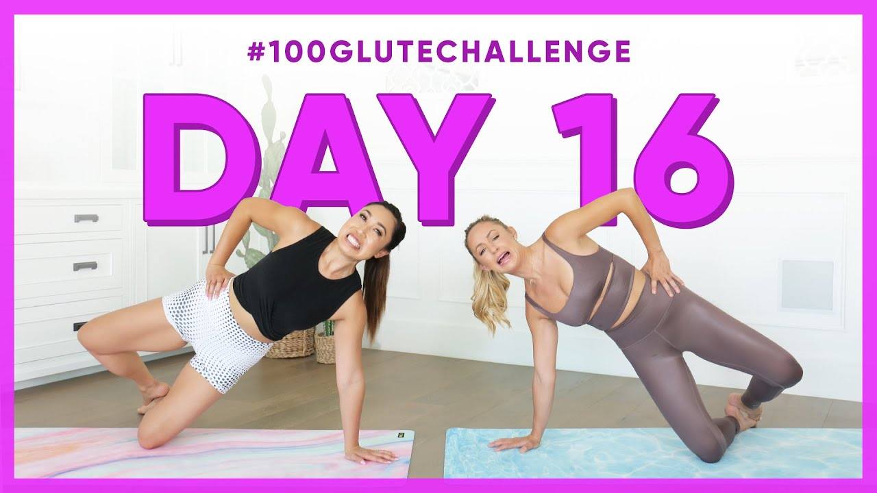 Day 16: Elevated Clamshells! | 100 Glute Challenge w/ Action Jacquelyn