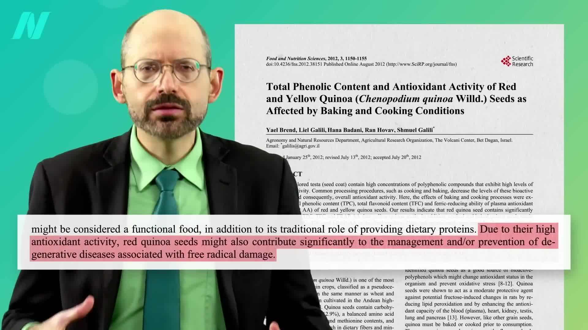 Highlighting the complete protein content in quinoa