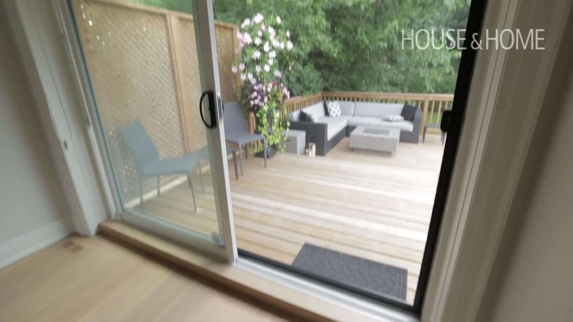 Fresh paint gives a contemporary feel