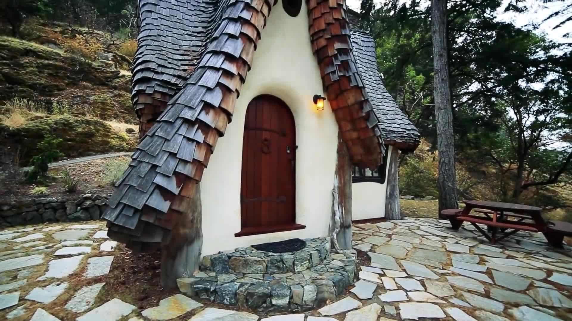 Interior of Storybook Cottage By The Sea