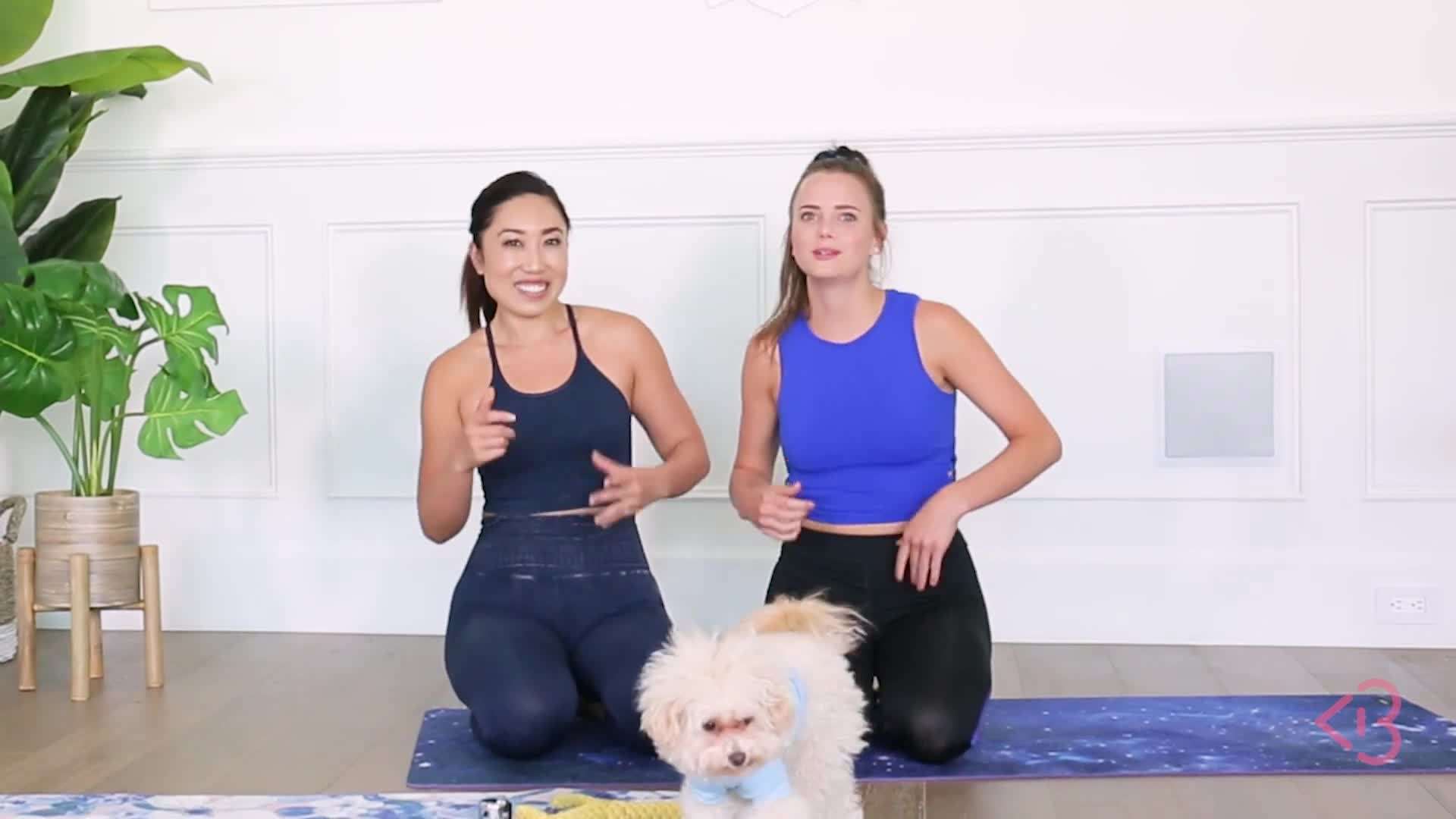 How to perform the Down Dog Butt Pulse