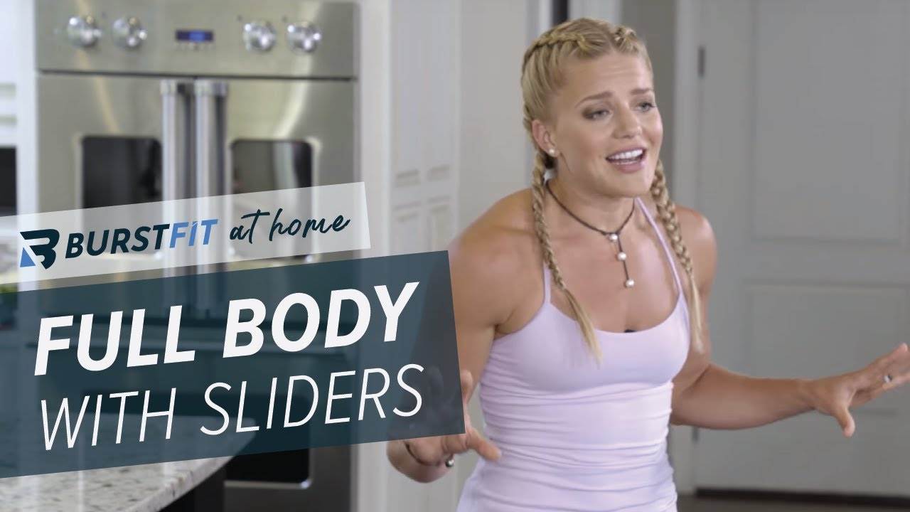 BurstFIT at Home with Sliders: Full-Body Tone Up