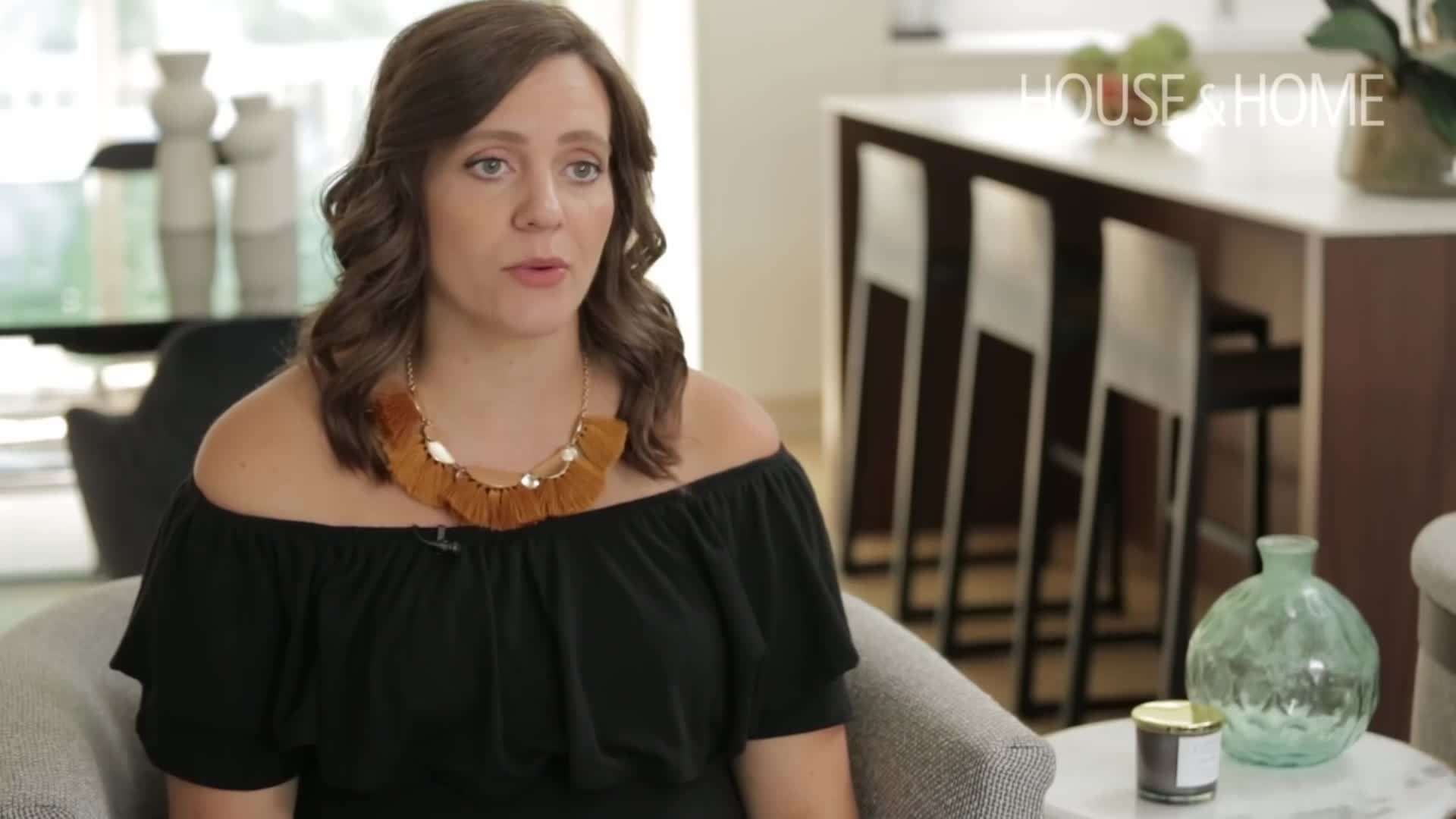 Strategically placed mirrors create an illusion of space