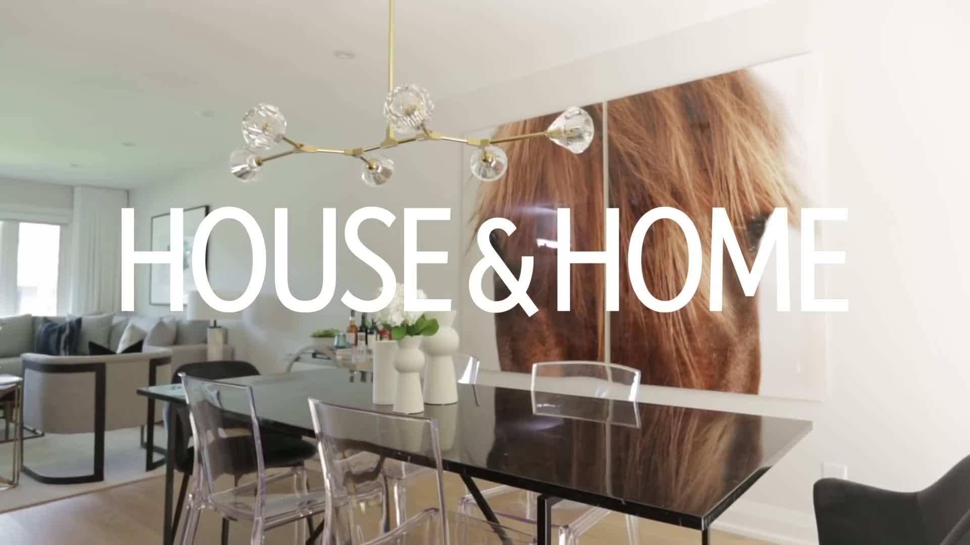 Before: Outdated rooms with tacky wallpaper