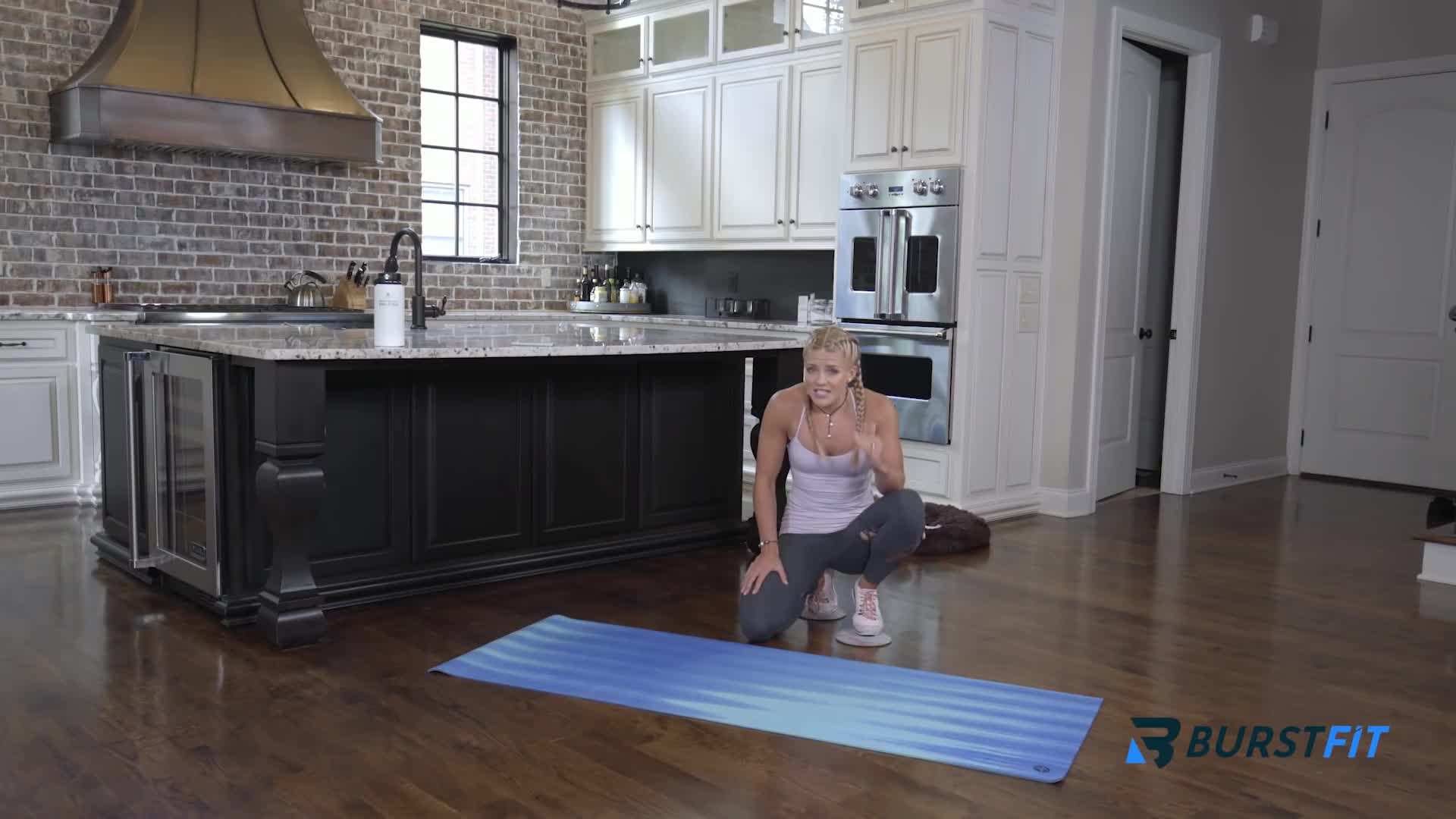 Slider Pike-Up Exercise