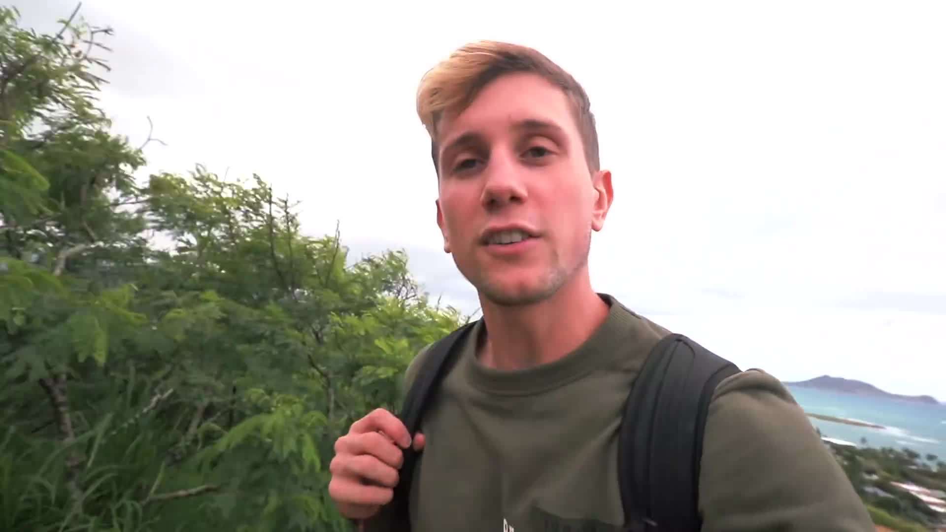 Diamond Head Crater overlooking Honolulu
