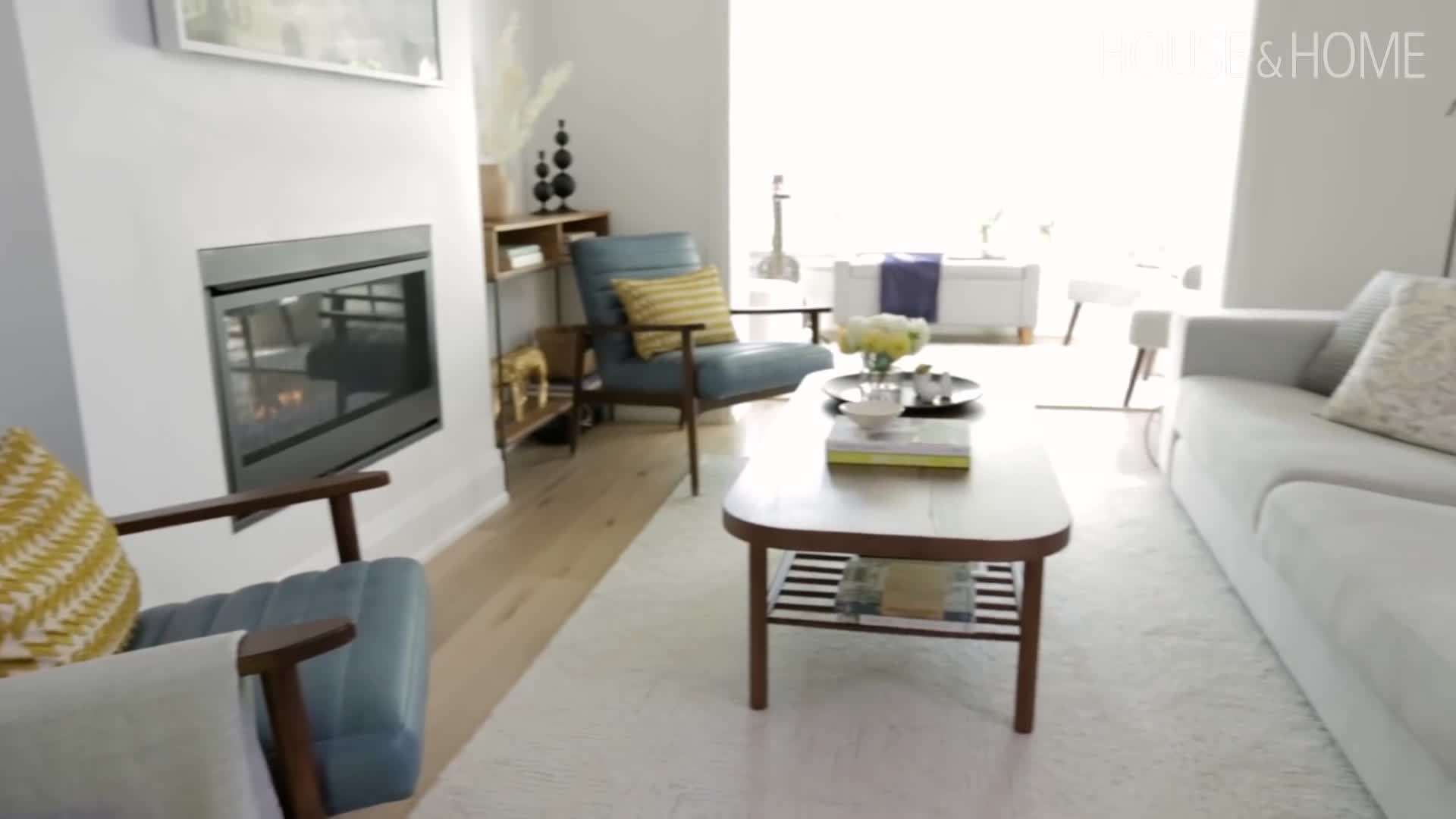 Furniture and decor ideas for an open-concept living area