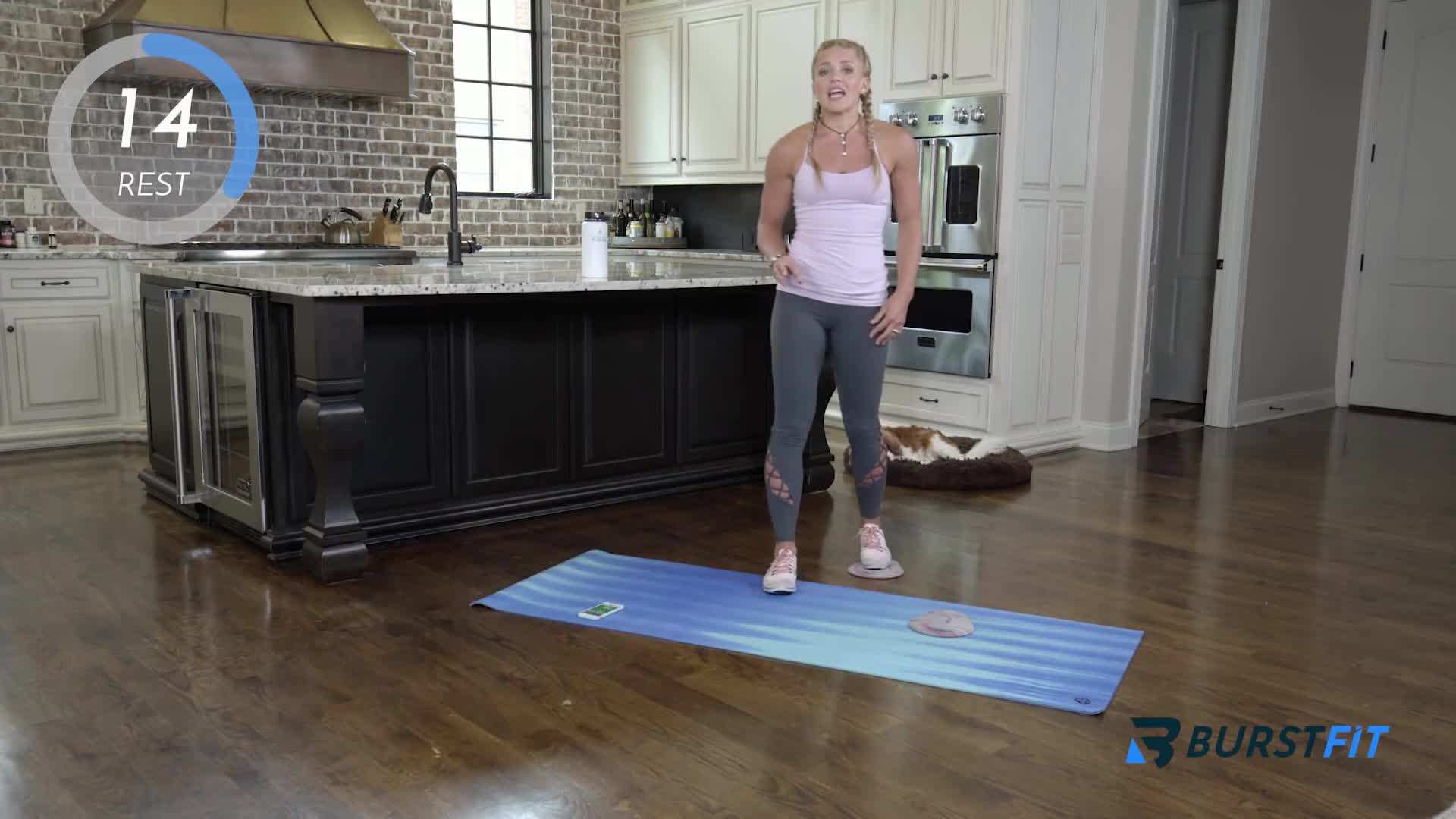 Targeting the arms and upper body with slider movements