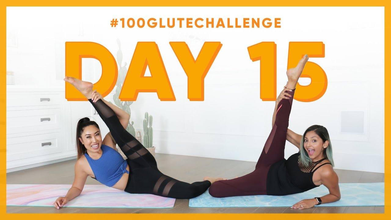 Halfway Done! A Booty Workout on Day 15 of the 100 Glute Challenge