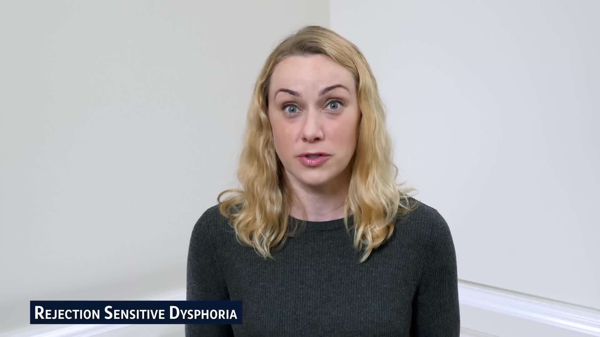 Illustration depicting the emotional impact of criticism for individuals with RSD