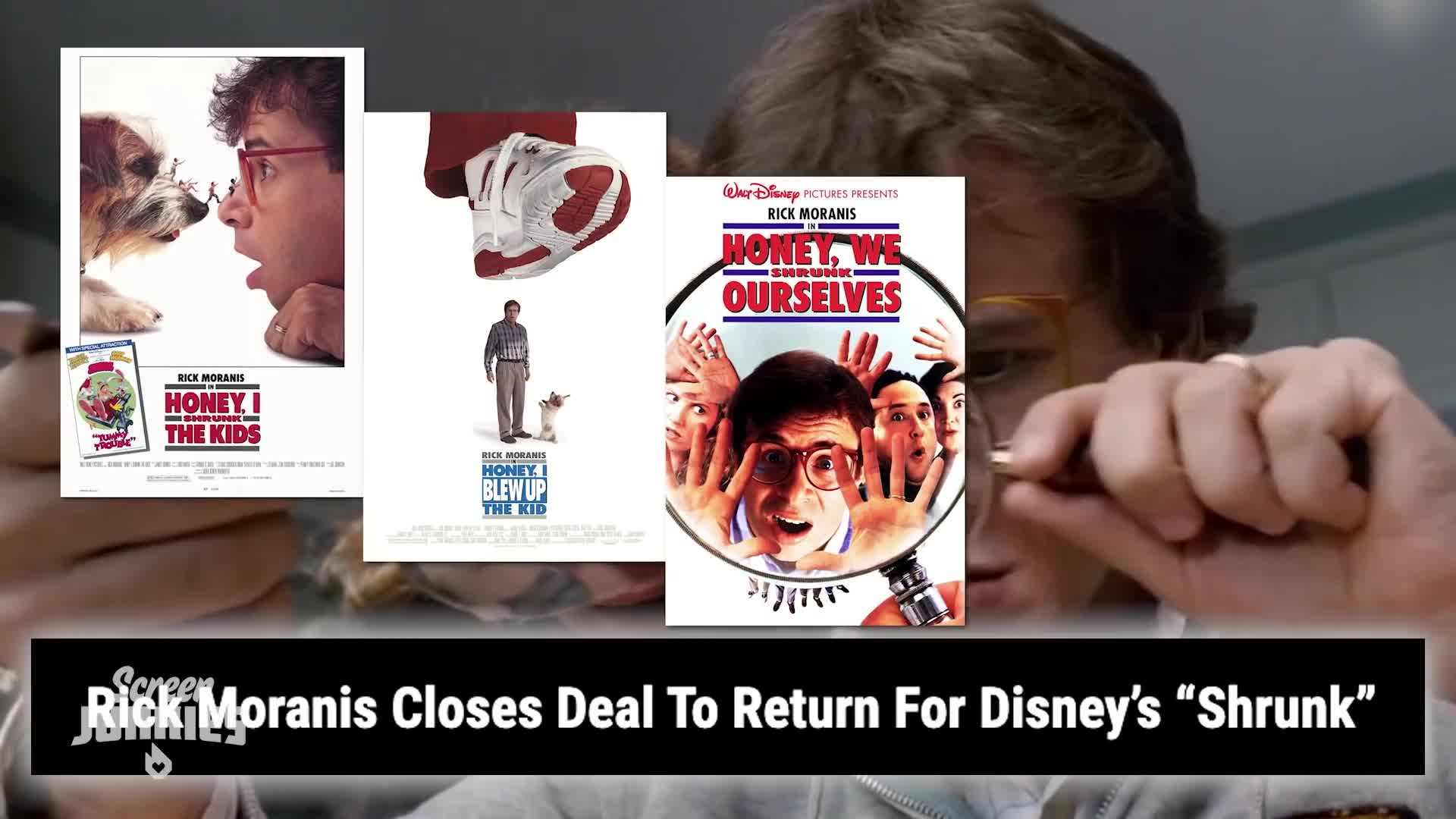 Screenshot of the Honest Trailers commentary mocking the overuse of jump scares