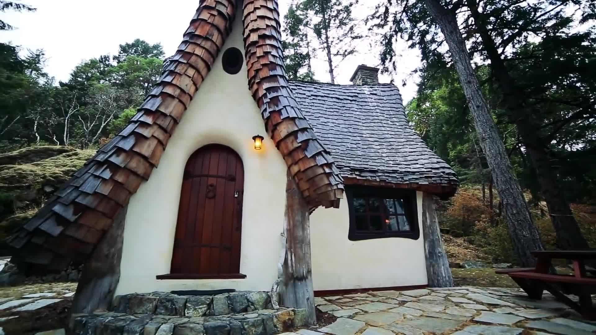 Cozy Fireplace in the Cottage