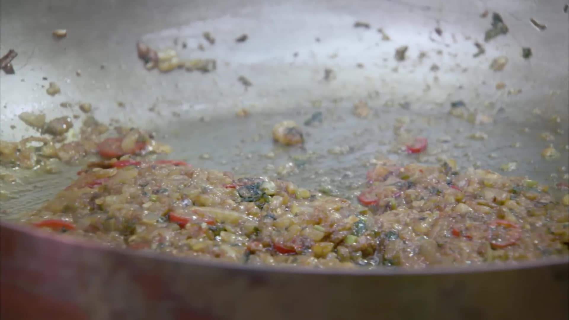 A delicious plate of kedgeree with a vibrant mix of colors and textures