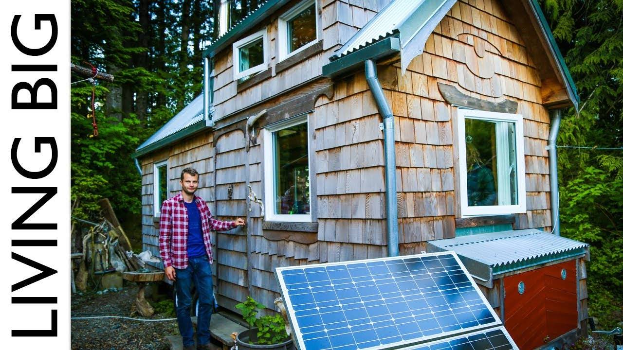 Amazing Builder's Bicycle-Powered Tiny House: A Clever and Eco-Friendly Design