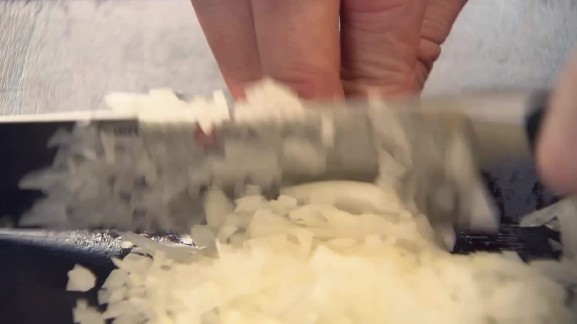 Adding onions, garlic, and ginger to the fragrant broth