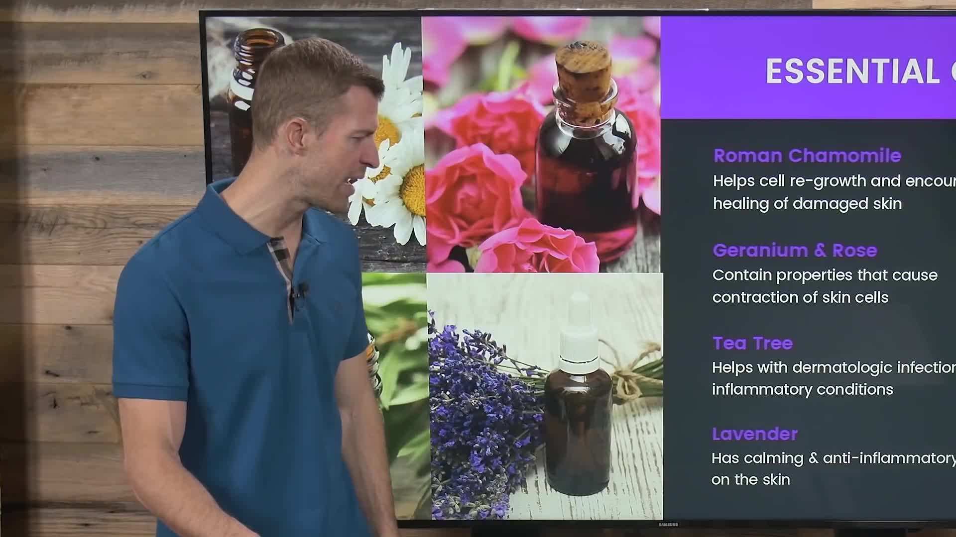 A person applying a cold compress to their face