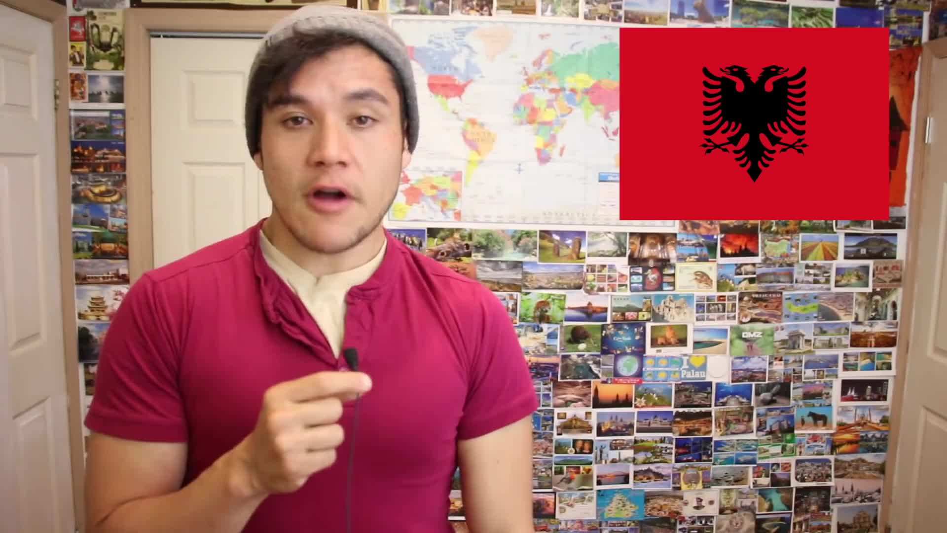 Map showing the different countries that make up the Balkans